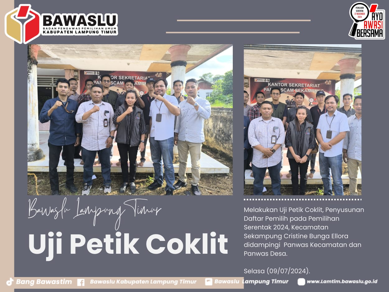 Dokumentasi Uji Petik