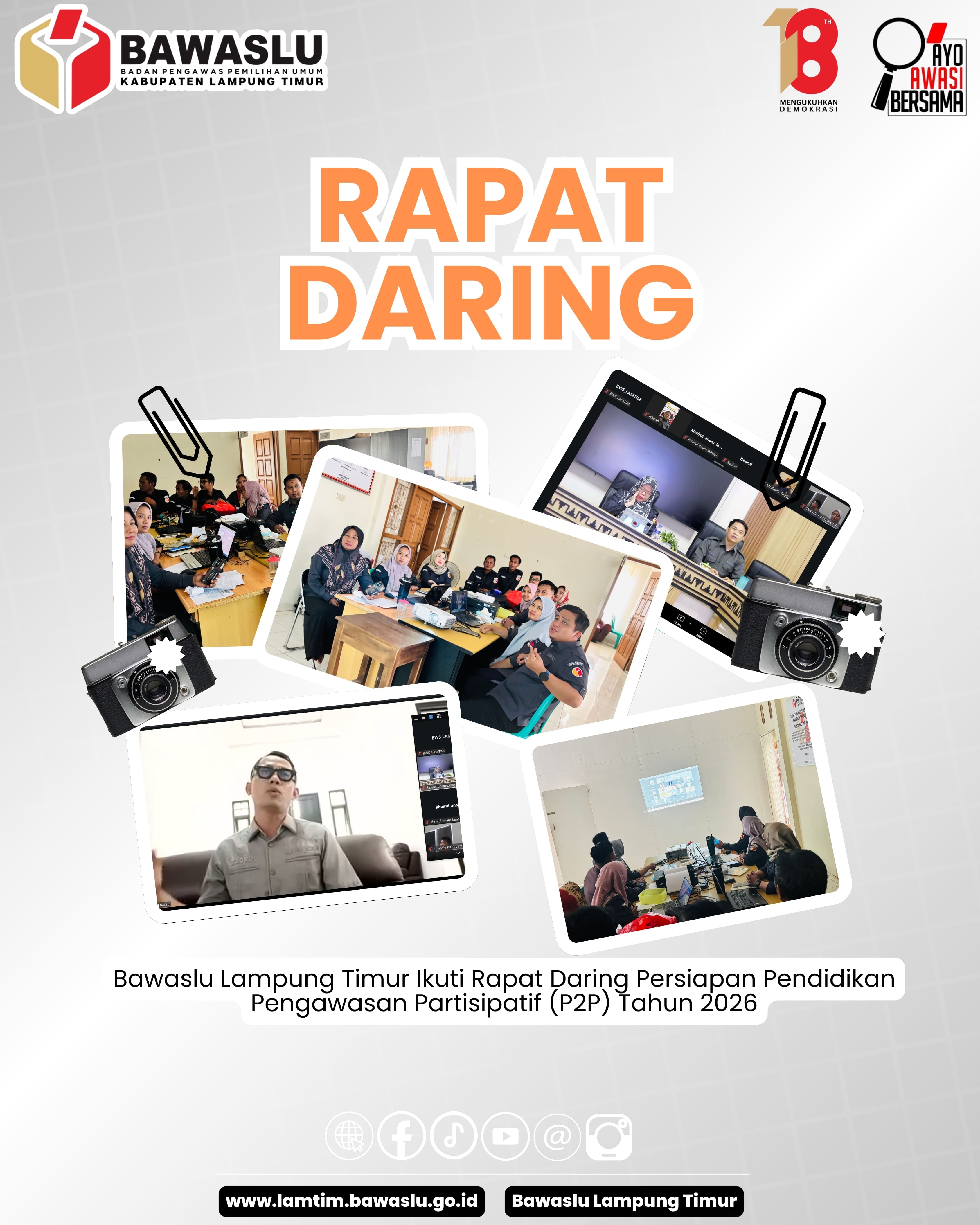 rapat persiapan P2P