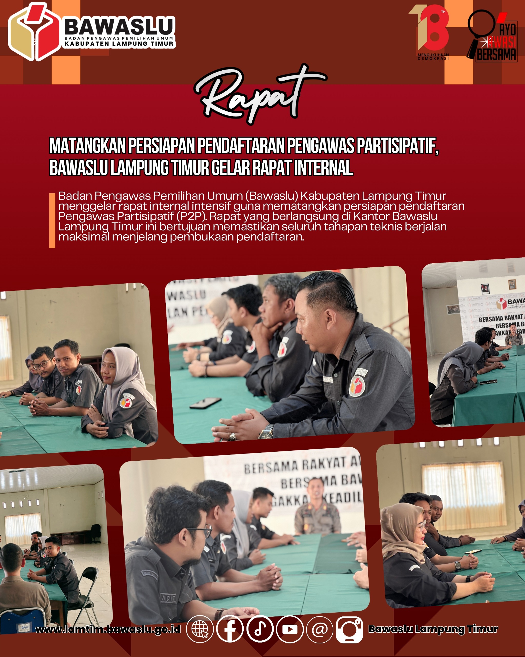 Dokumentasi rapat P2P