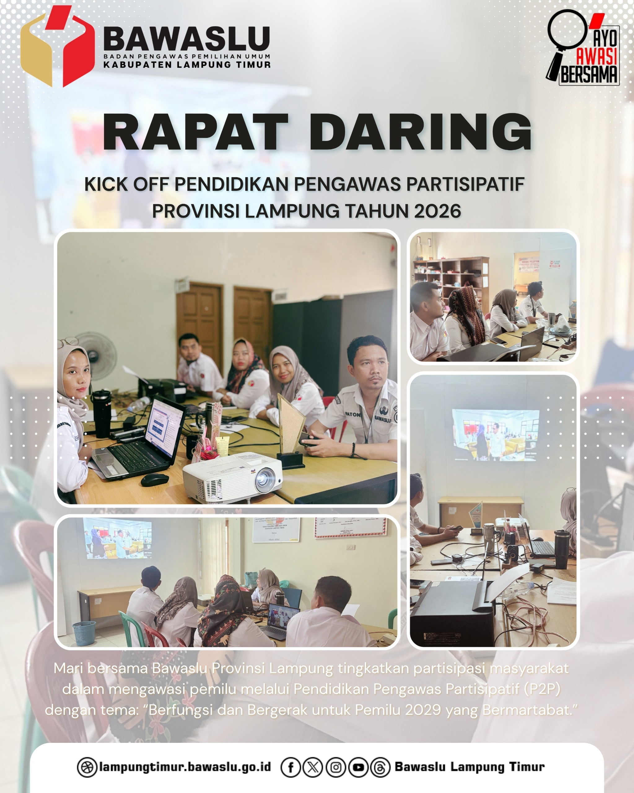foto rapat daring P2P