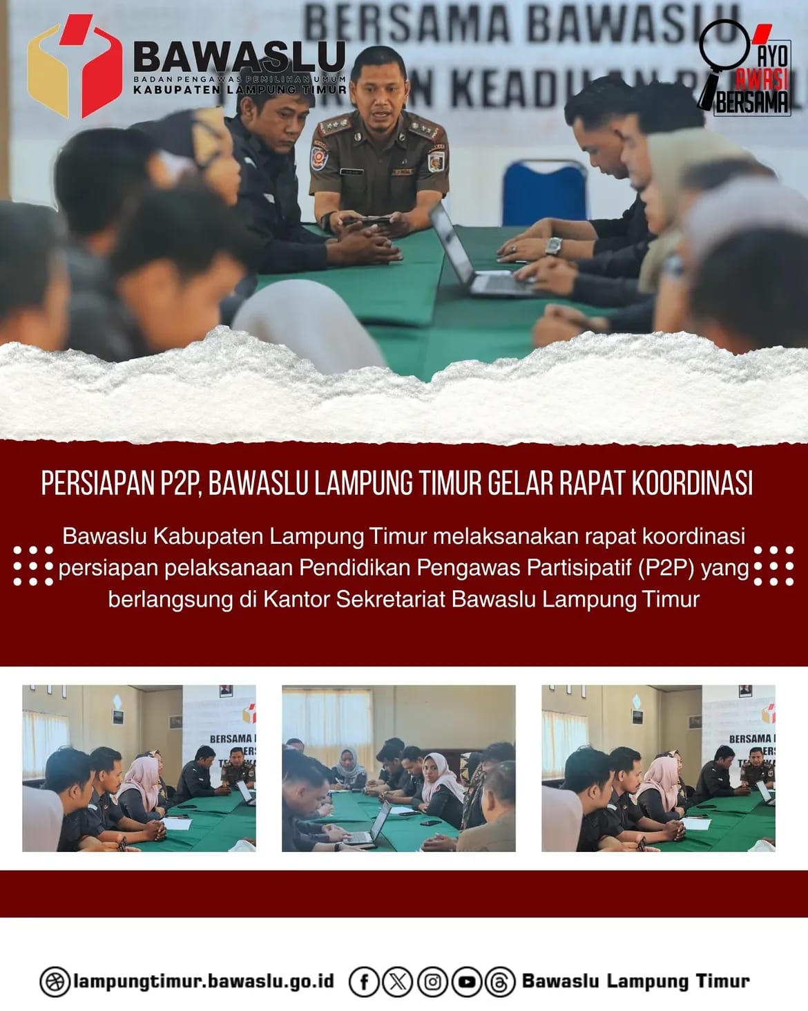 Rapat persiapan P2P