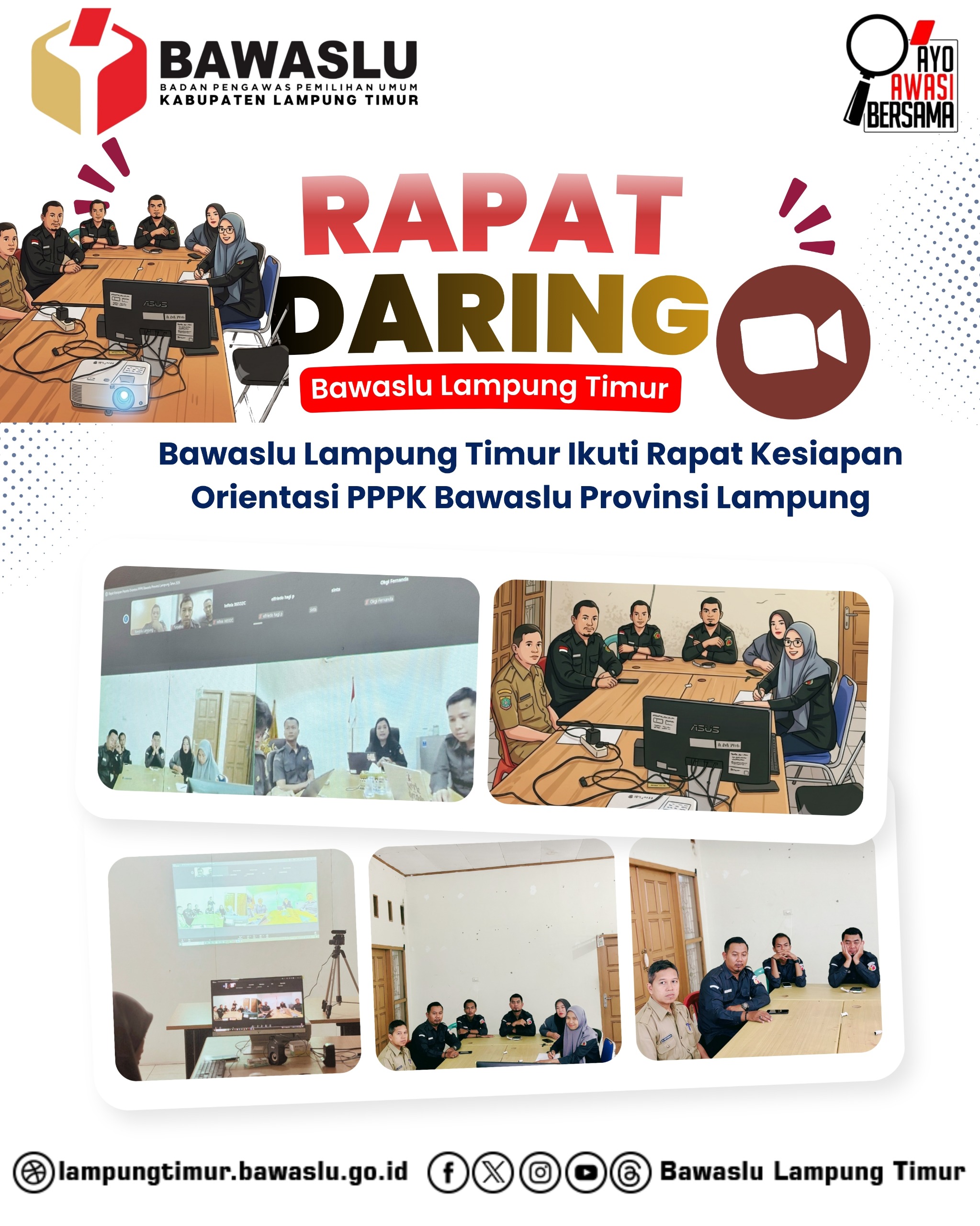 rapat daring PPPK 2025