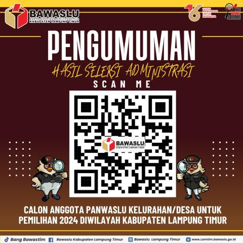 Pengumuman Berkas Calon PKD