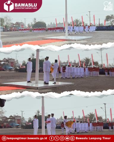 pengibaran bendera