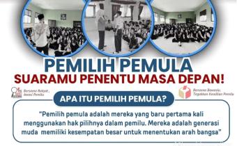 dokumentasi sosialisasi pemilih pemula